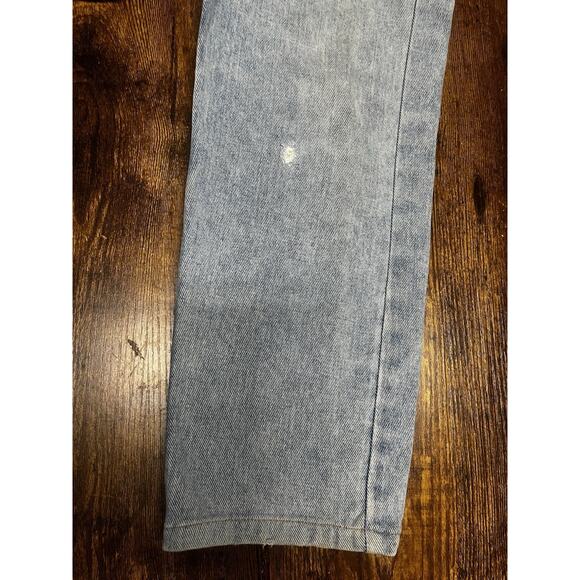 Guess Vintage 90s Womens Jeans 26" High Rise Mom Light Wash Y2K Made in USA - Picture 6 of 9